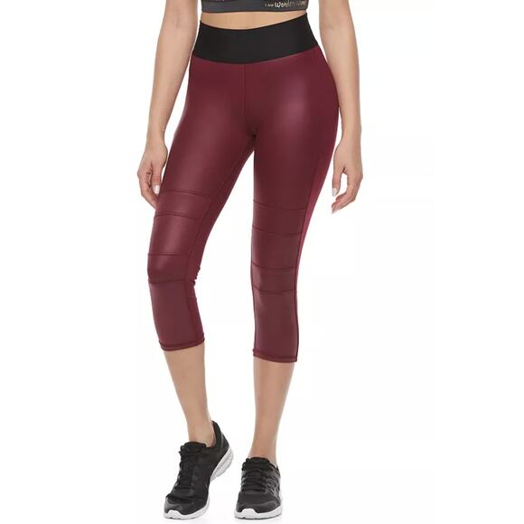 Her Universe Wonder Woman High Shine Capris by DC Comics Size L - Picture 1 of 7